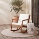 preview thumbnail 2 of 89, SAFAVIEH Outdoor Patio Furniture Vernon Rocking Chair w/ Cushion - 25.6" W x 37.7" D x 30.7" H