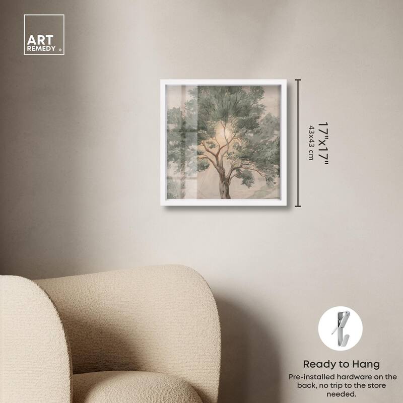 Emanating Branches II Shadowbox by Art Remedy