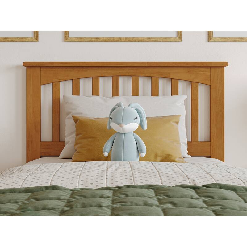Mission Platform Bed with Footboard and Storage Drawers