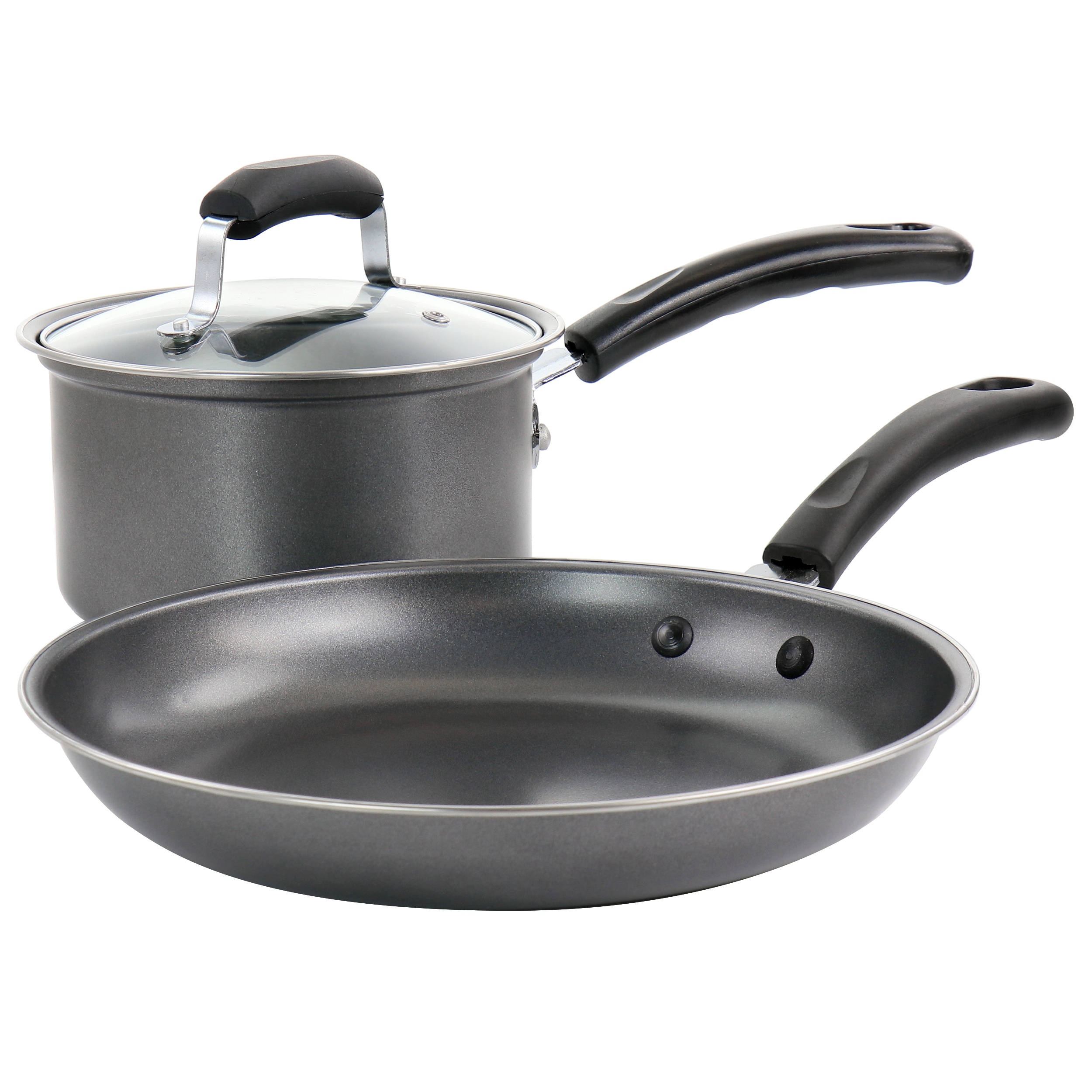 NOB Gotham Steel Pro 8 Piece Hard Anodized Cookware Non-Stick