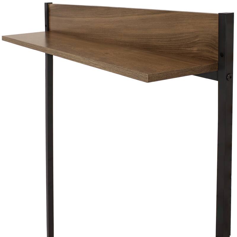 Industrial Style Hall Tree Bench with Coat and Shoe Rack