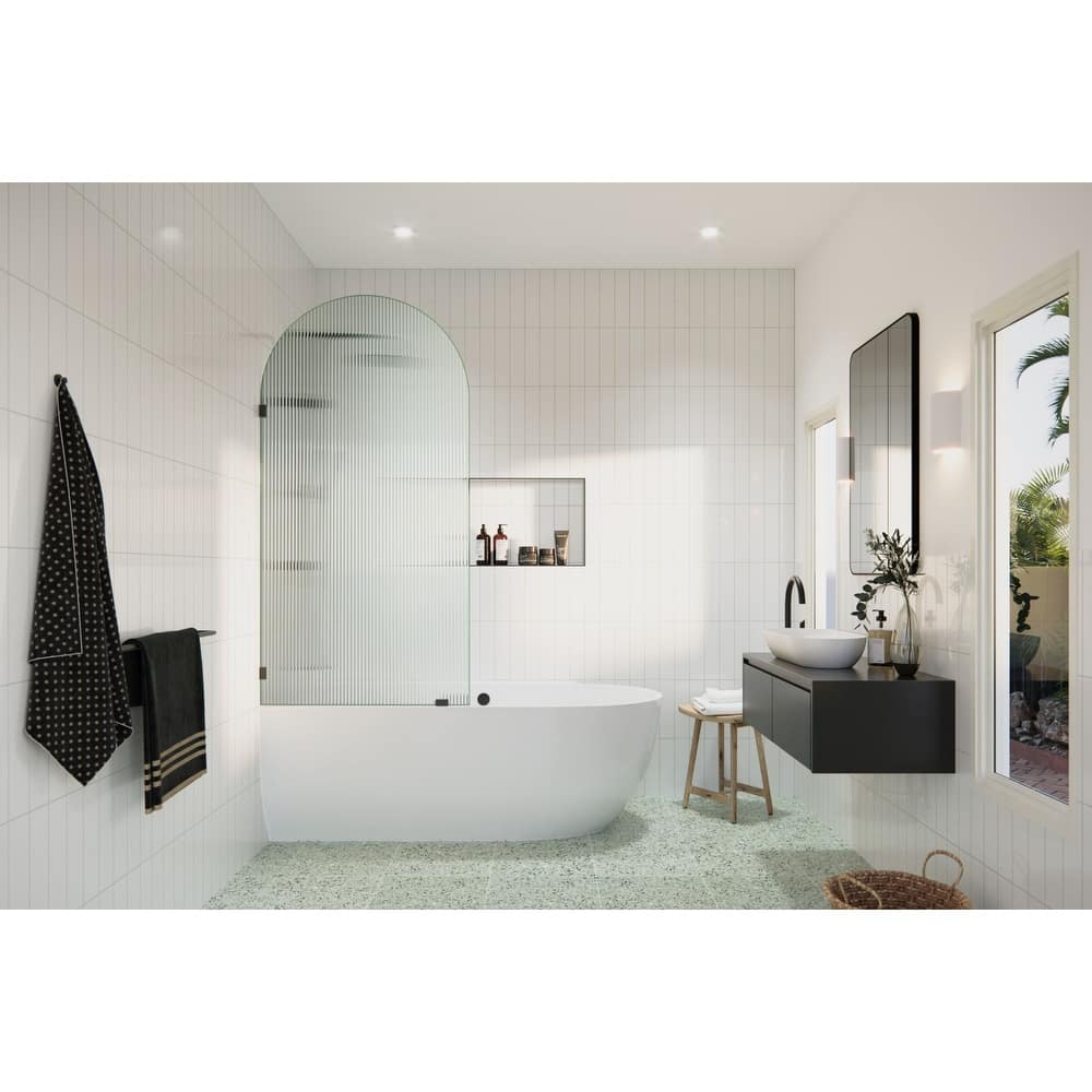 Glass Warehouse B-FL-ARC-34 Maven 66-3/4" High x 34" Wide Shower