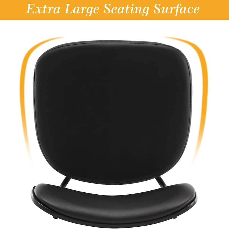 26"/29" Swivel Counter/Bar Stools with Black Bentwood Legs