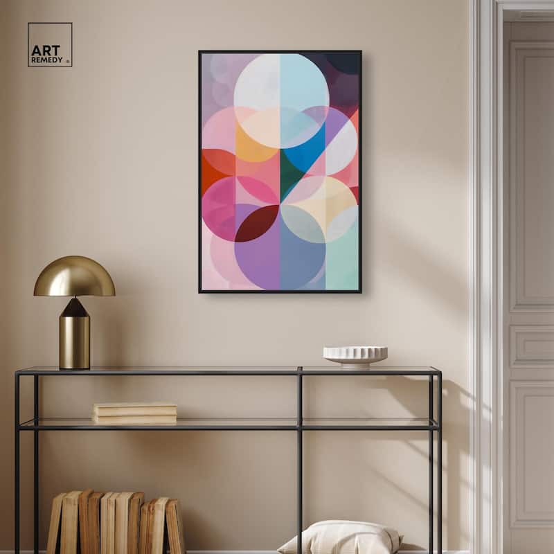 Oneiric Circles III Canvas by Art Remedy