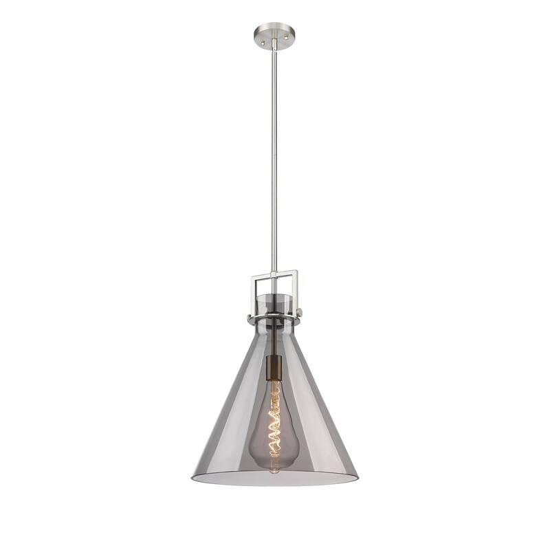 Innovations Lighting Newton Cone - 1 Light 16" Stem Hung Pendant