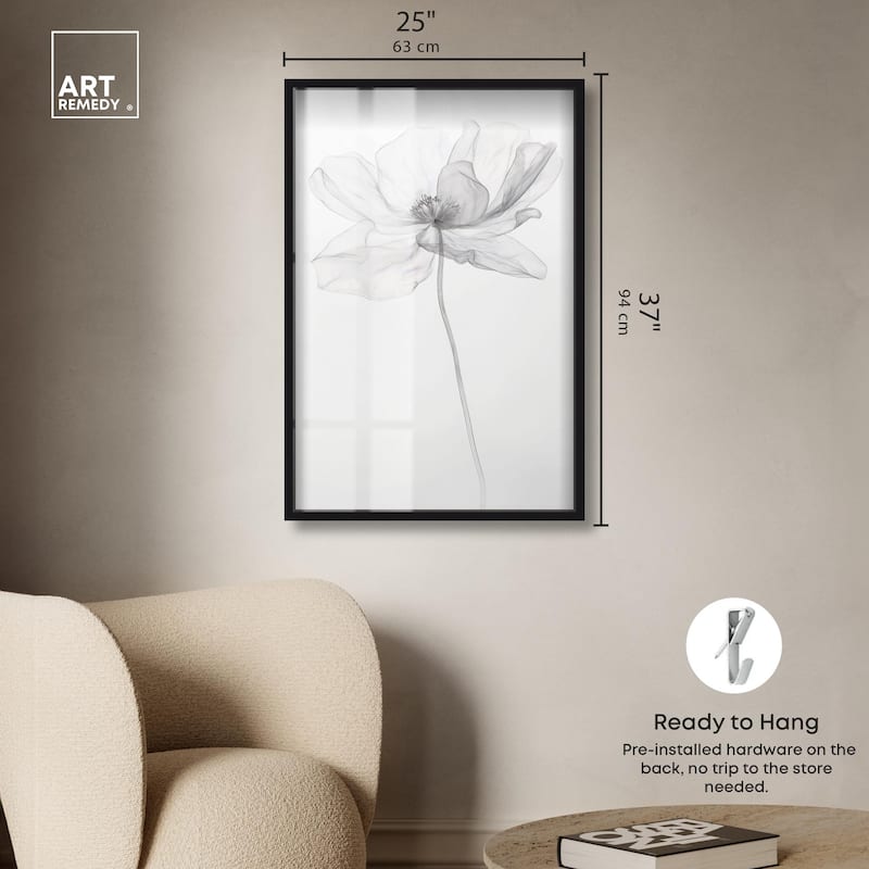 Fragile Beauty I Shadowbox by Art Remedy