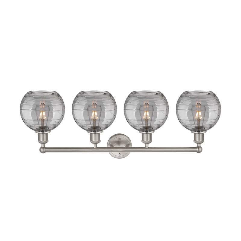 Innovations Lighting Athens Deco Swirl - 4 Light 35" Bath Vanity Light