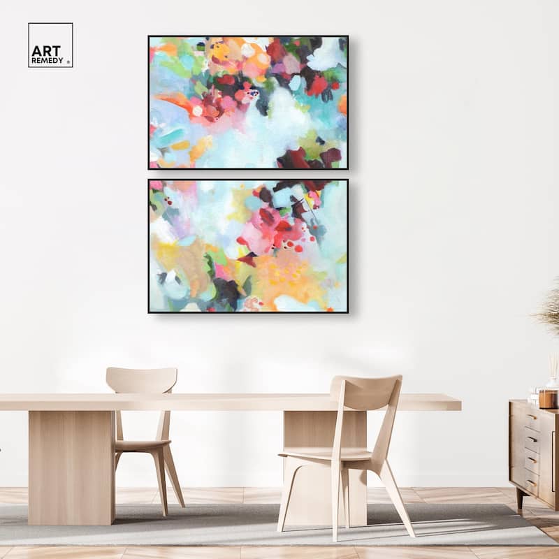 Play of Light Canvas Set of 2 by Art Remedy