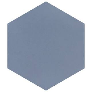 Merola Tile Textile Basic Hex Ducados 8-5/8" x 9-7/8" Porcelain Floor ...