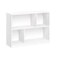 preview thumbnail 2 of 4, RiverRidge Kids Horizontal Bookshelf Toy Organizer with 2 Storage Shelves & Cubbies for Playroom Book Storage for Kids - White