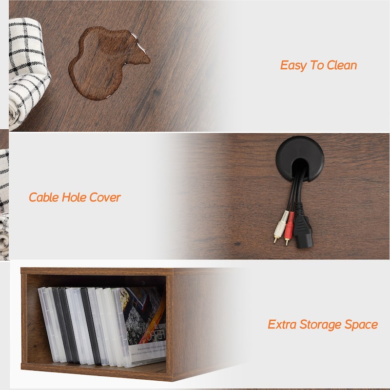 Entertainement Center Wall Mount for 75 inch TV