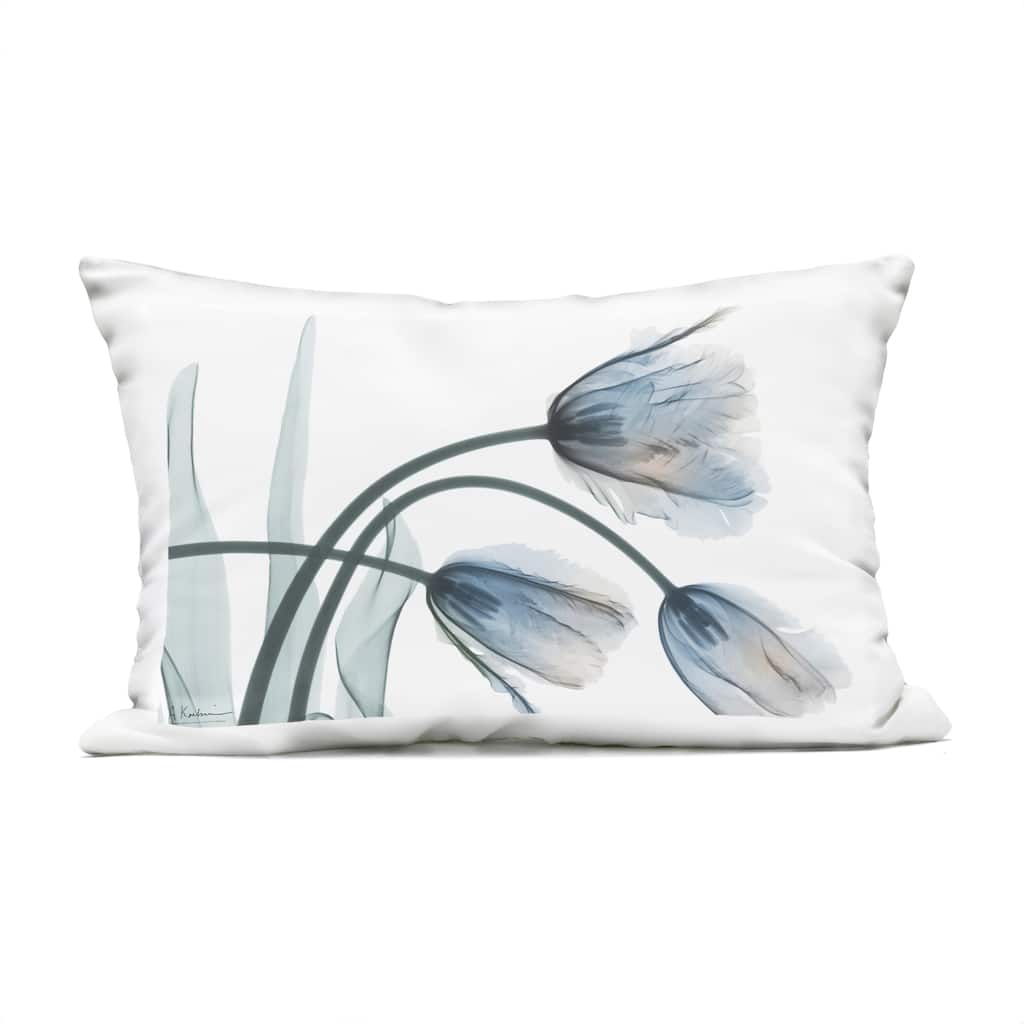 Stupell Iced Tulip Blossoms Printed Outdoor Throw Pillow Design by Albert Koetsier