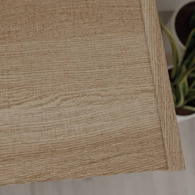 Engineered Wood Transitional Desk with Storage