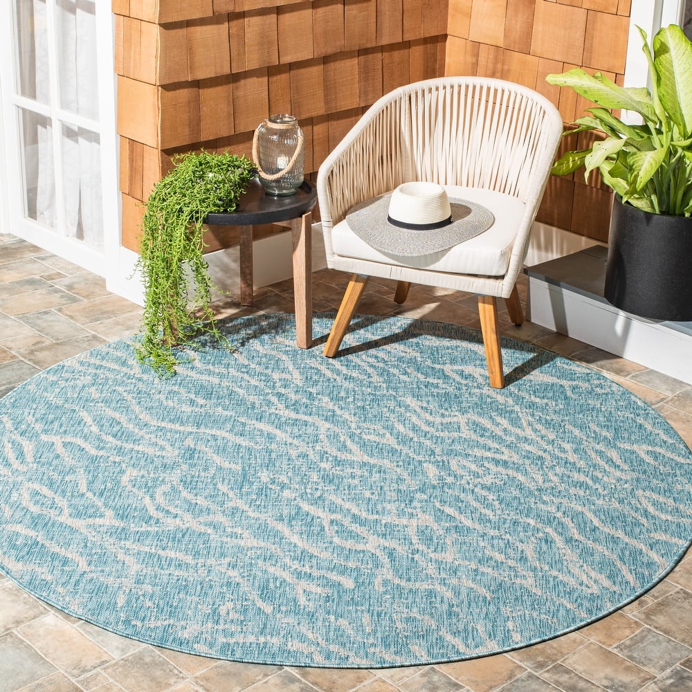 SAFAVIEH Courtyard Jenneke Indoor/ Outdoor Waterproof Patio Backyard Rug
