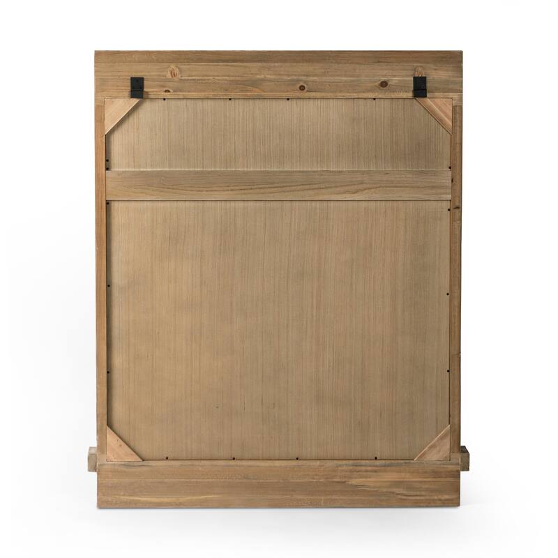 Meridith Wall Mirror-Distressed Light Pine - 42W x 4D x 50H
