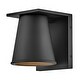 preview thumbnail 1 of 9, Hinkley Lighting 28870-LL Hans 7" Tall LED Wall Sconce Black