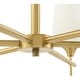preview thumbnail 7 of 10, Livabliss Yueva Modern Chandelier - 31"L x 31"W x 35"H