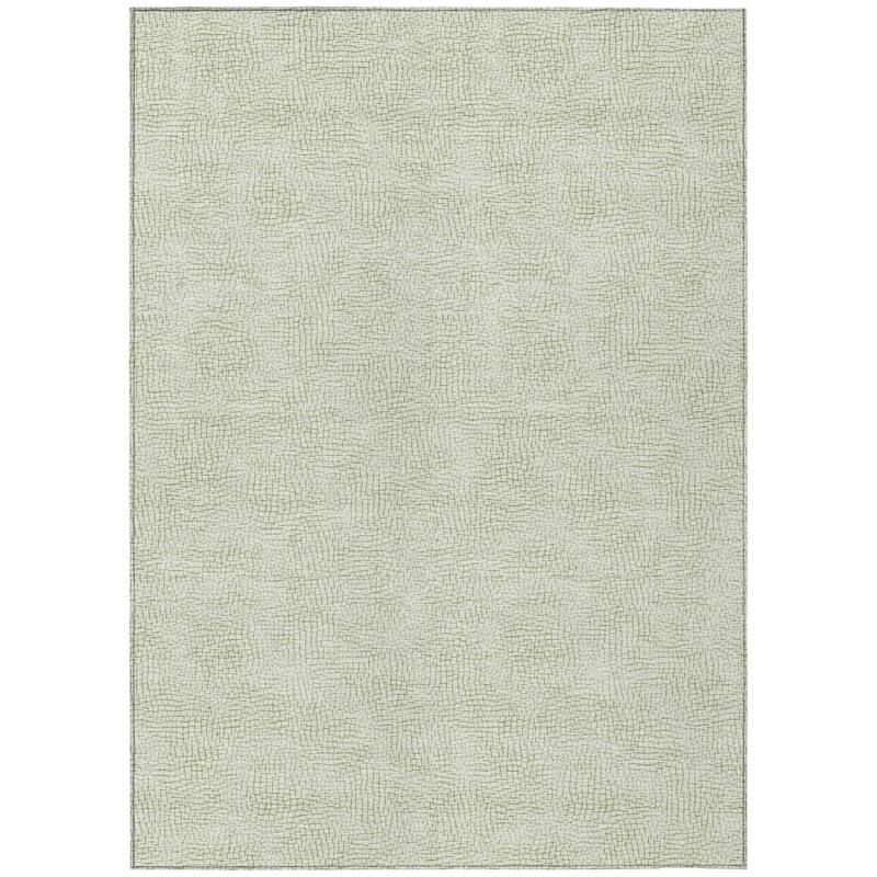 HomeRoots Geometric Transitional Rectangle Outdoor Rug