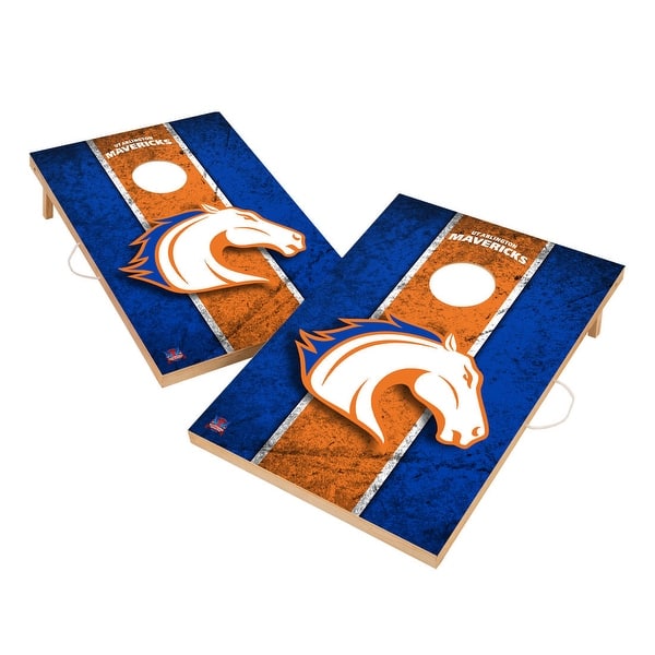 slide 2 of 5, Vintage Texas Arlington Mavericks Regulation 2x4 Cornhole Set