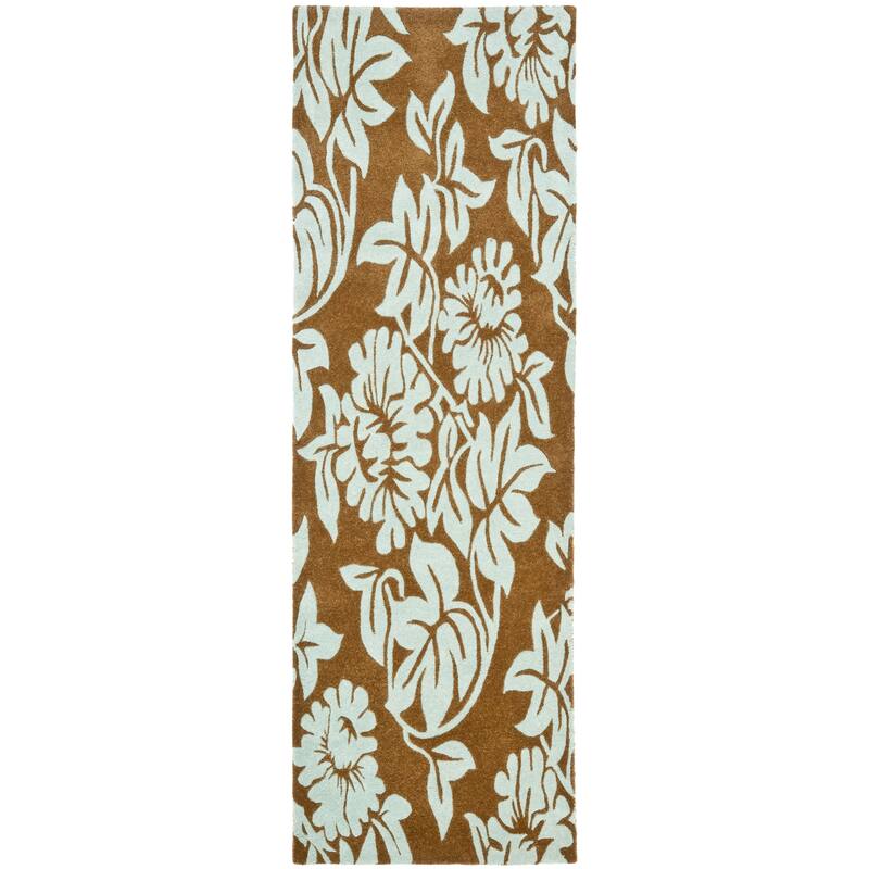 SAFAVIEH Handmade Soho Kassie Floral N.Z. Wool Rug