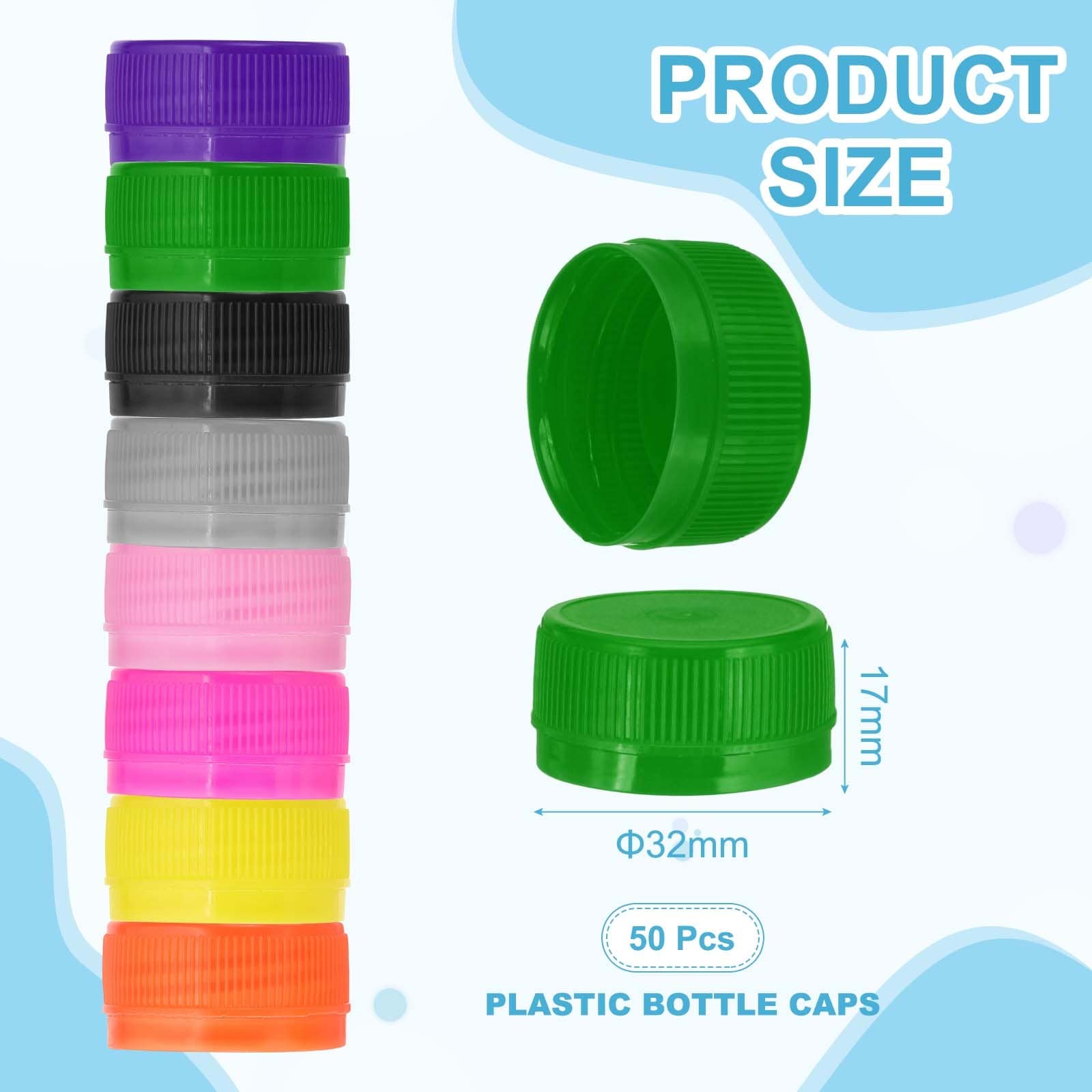 Plastic Bottle Caps Water Bottle Screw Lid Top