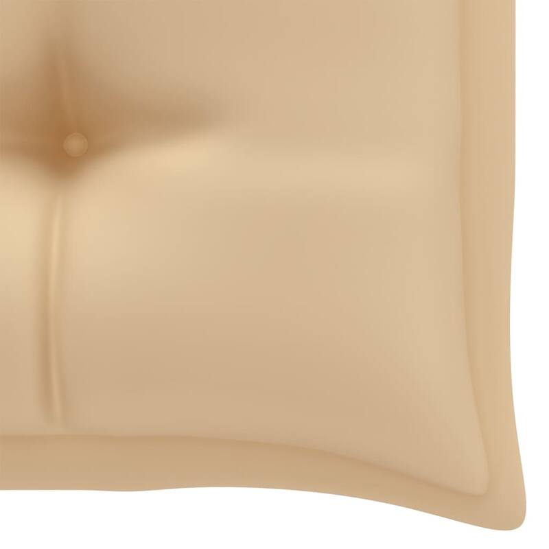 vidaXL Bench Cushion Water Repellent Outdoor Garden Seat Cushion Oxford Fabric