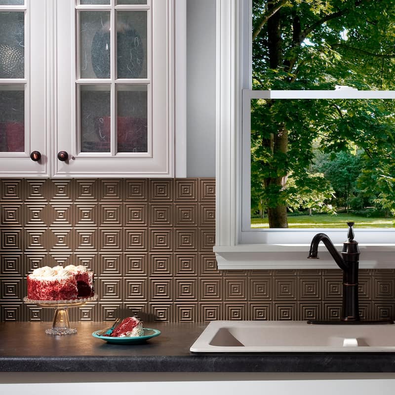 FASÄDE Miniquattro Decorative Vinyl Backsplash Panel