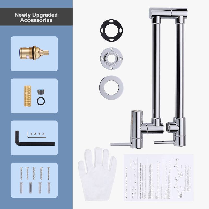 WOWOW Wall Mounted Pot Filler