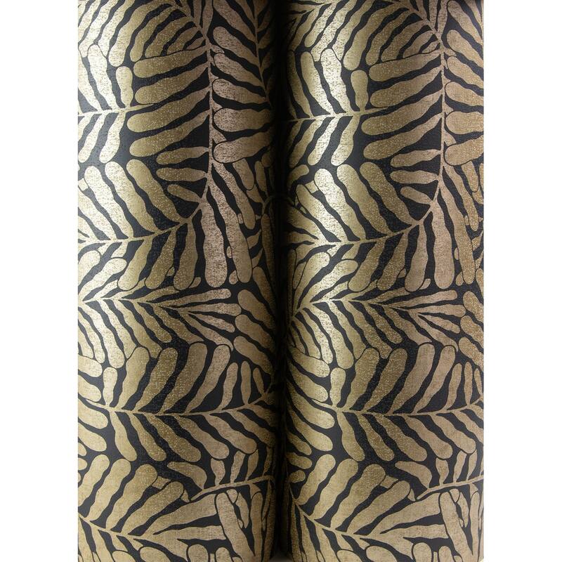 A-Street Prints Gabriel Bronze Fern Wallpaper