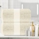 preview thumbnail 39 of 92, White Classic Luxury Cotton Oversized Bath Sheet 35x70 - Set of 2