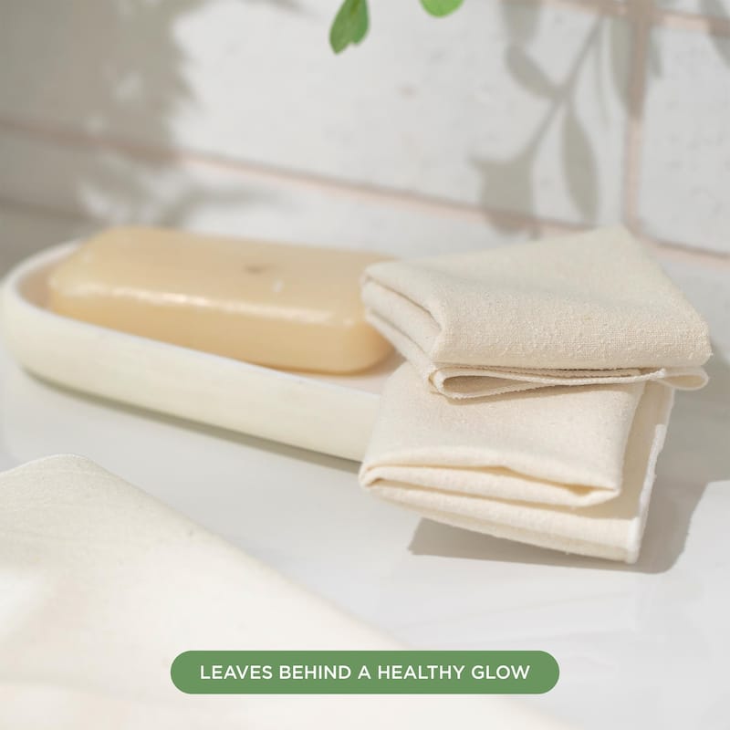 NIGHT Raw Silk Skincare Washcloth 3pk - O/S