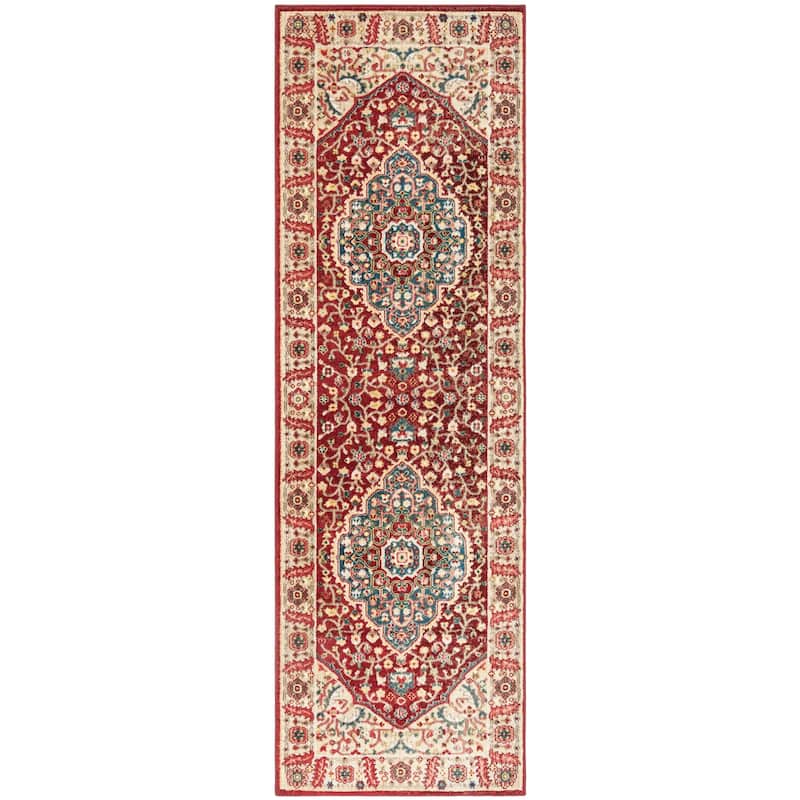 Lauren Ralph Lauren Chloe Traditional Medallion Rug Fringe
