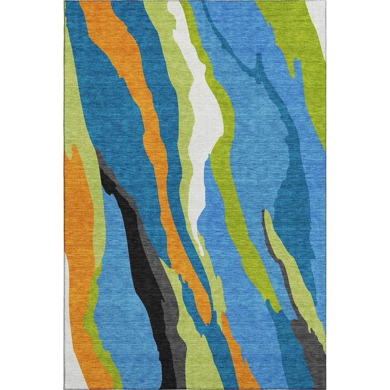 Premium Washable Super Soft Mid Century Modern Mayfield Rug