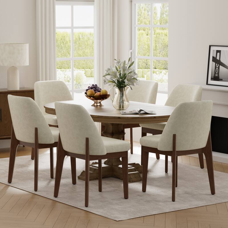 Set of 4 Solid Wood Dining Chair