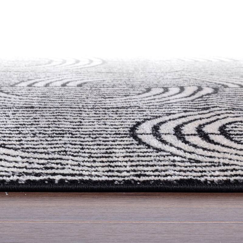 Modern Arch Pattern Stripe Area Rug
