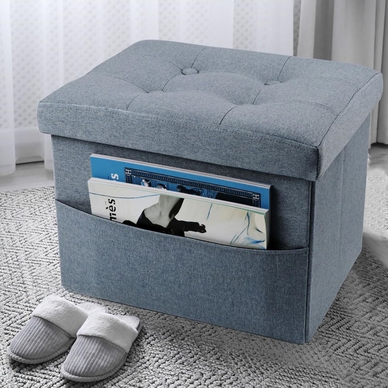 Storage Ottoman Folding 17x13x13