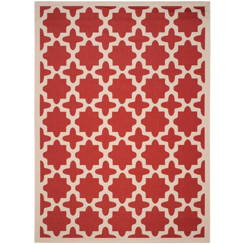 SAFAVIEH Courtyard Myrianne Indoor/ Outdoor Waterproof Patio Backyard Rug