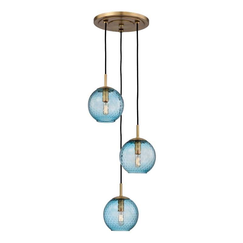 Hudson Valley Lighting Rousseau 3 Light 14" Wide Multi Light Pendant