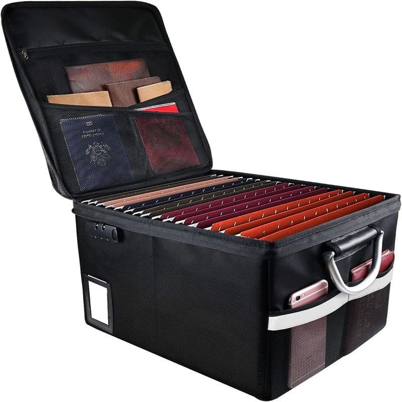Document File Organizer Box 16.1 x 12.9 x 11in