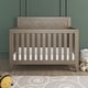 preview thumbnail 11 of 19, Child Craft Kieran 4-in-1 Convertible Crib Crescent Gray