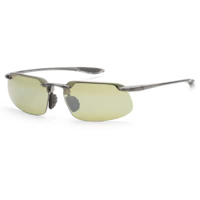 Maui Jim Men's Kanaha 61 mm Grey Sunglasses MJ0409SA-002