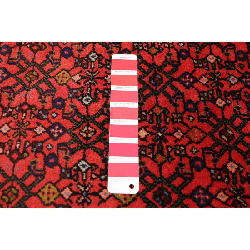 ECARPETGALLERY Hand-knotted Andelz Red Wool Rug - 2'8 x 9'2