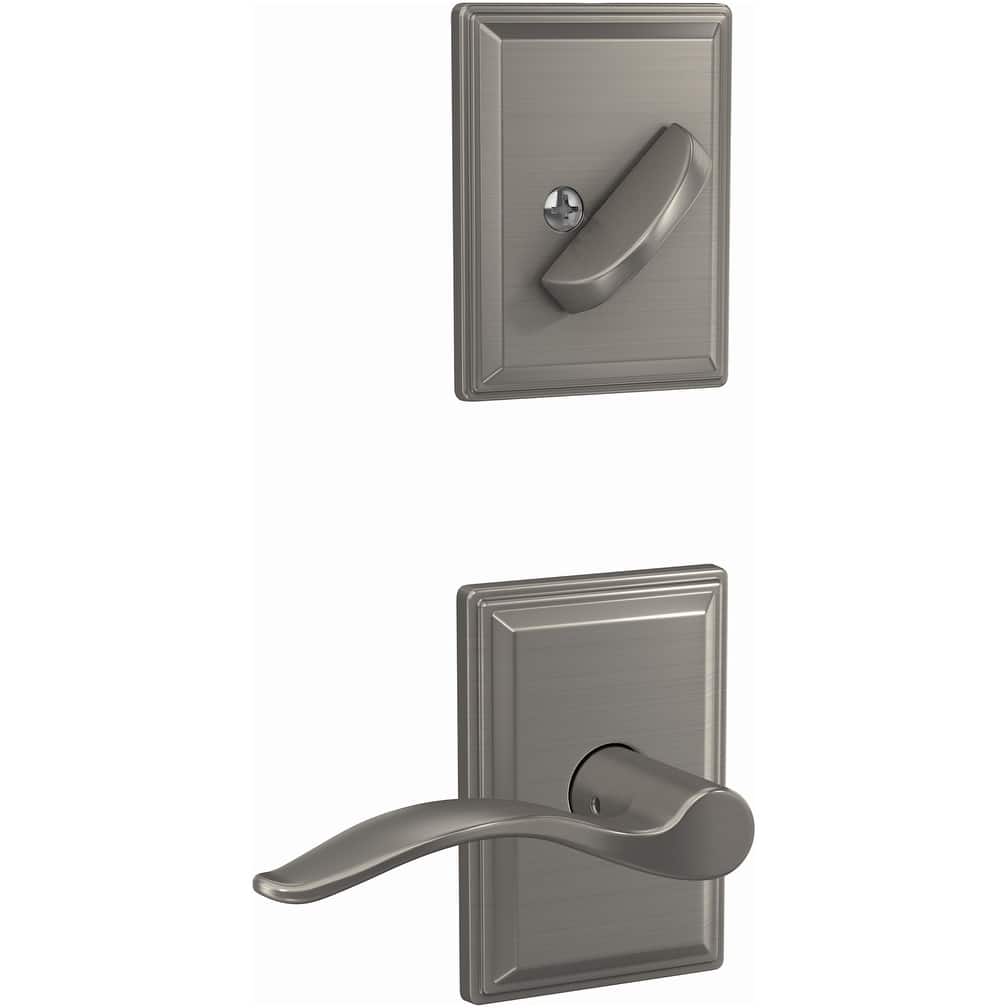 Schlage FC94-PEN-GDV Custom Interior Only Non-Turning One-Sided Dummy