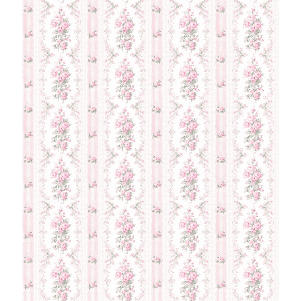 LoveShackFancy Dreamy Days Pink Parfait Peel and Stick Wallpaper