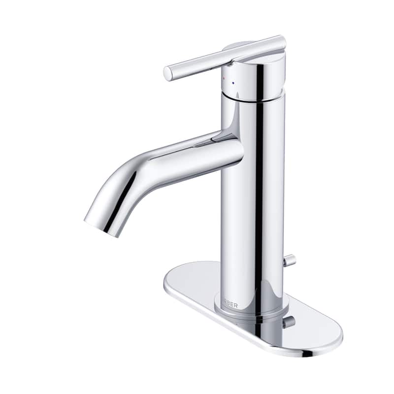 Gerber D225258 Parma 1.2 GPM Single Hole Bathroom Faucet with Pop-Up - Chrome