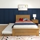 preview thumbnail 2 of 19, Max and Lily Farmhouse Full Bed with Panel Headboard with Trundle