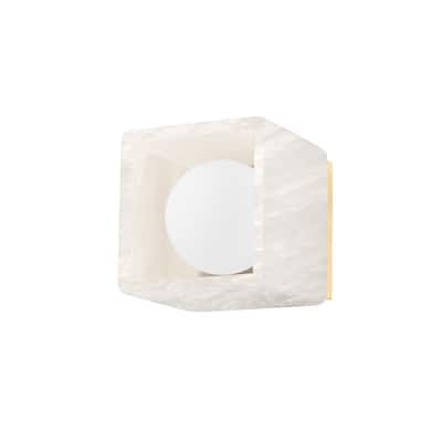 Budnick 1 Light Bath Bracket - Aged Brass - Aged Brass