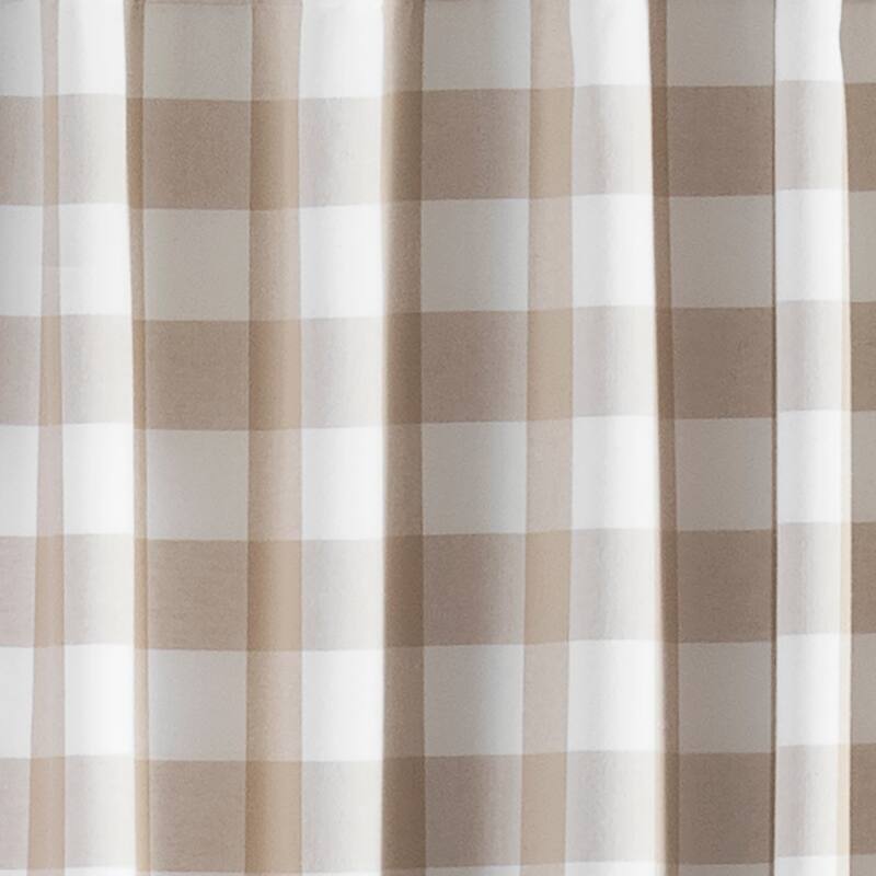 The Gray Barn Waddeson Farmhouse Buffalo Check Window Curtain