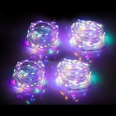 30 LEDs Multicolor Flashing and Constant Light Mode - Yellow