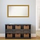 preview thumbnail 45 of 191, Wall Mirror Choose Your Custom Size - Extra Large, Townhouse Gold Wood